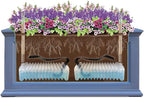 Gardeners Supply Company Adjustable Self-Watering Insert for Pots and Planters | Water Reservoir for Rectangular, Square, and Round Containers for Indoor & Outdoor Greenhouse Potted Plants