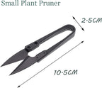 JINJIAN Bonsai Pruning Scissors 6 PCS - Small Pruner Shears Bud Leaves Trimmer Garden Shears for Plants, Gardening Clippers for Flower Bonsai Trimming Pruners