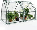 Gardzen Mini Greenhouse, Portable Cold Frame Green House Indoor Outdoor, Small Greenhouse for Seed Starting & Plant Protection, 71.7"(L) x36.2(W) x42.5(H)