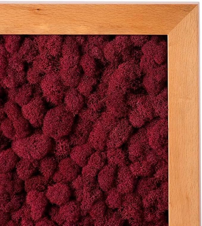 SuperMoss 7 59834 21785 5 Reindeer Moss Preserved, Appx. 3 lb Bulk Case, Red