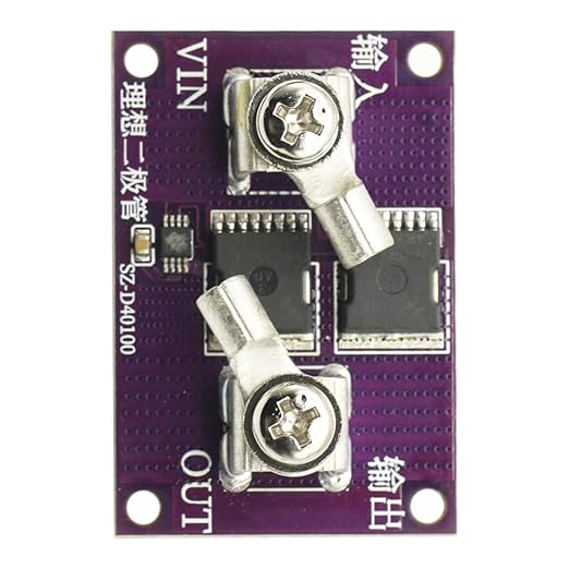 40A 60A No Voltage Limitation Ideal Diode Module Solar Energy Anti Reverse Irrigation Battery Charging