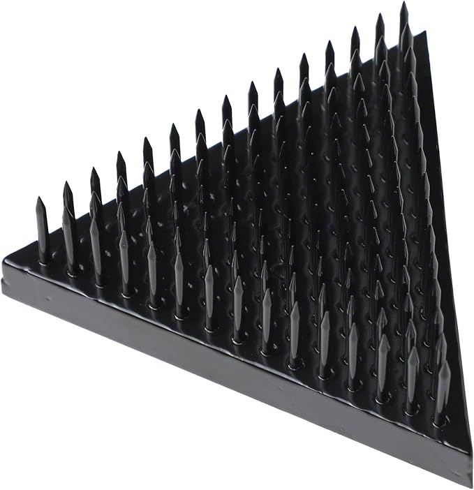 Wazakura Japanese Black Triangle Ikebana Kenzan Flower Holder 2 in (53 mm), Made in Japan Floral Arranging Pin Frog Tool - Black Triangle Kenzan 2" (53mm)