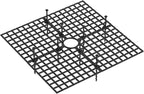 Plastic Potted Plant ence Durable lower Protective ence Hollow Cover Anti-pets Adjustable Easy Installation