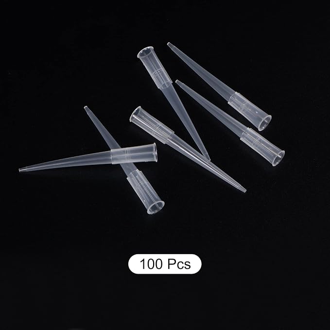 MECCANIXITY 100 Pcs Floral Water Tubes 2" Plastic Flower Picks Vials for Fresh Plants, Flower Arrangements, Milkweed Cutting (Clear)