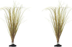 Fake Desert Dry Grass, Artificial Plants for Reptile Tank Accessories, Habitat Decor Fit for Bearded Dragon, Crested Gecko, Leopard Lizard, Chameleon, Artificial Outdoor Plants, Terrarium Decor (2)