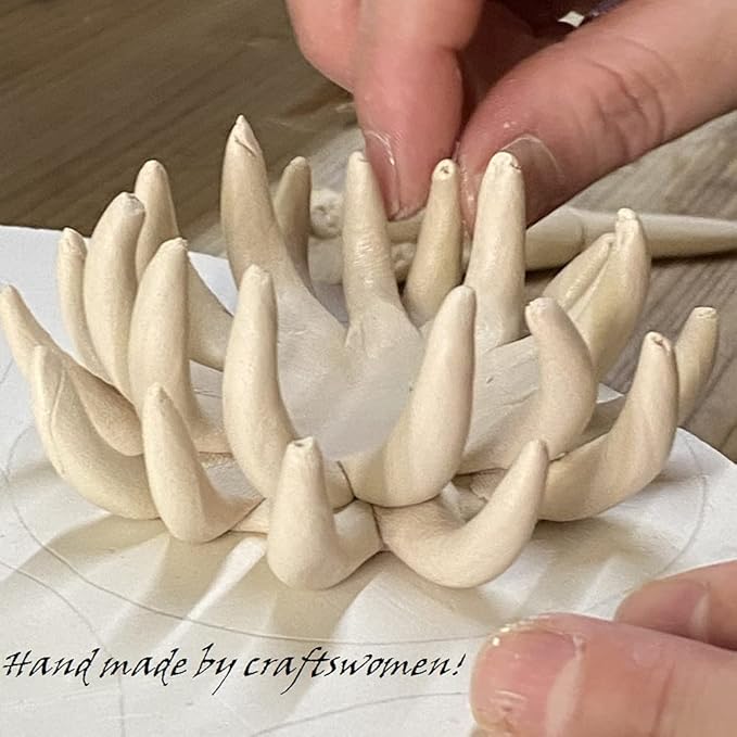 6 Pack air plant Holders (6Pcs Air Plant Containers w/6 Colors Assorted) A Ceramic Coral Set to CreateGifts or Decorate Tabletop - air plants Not Included