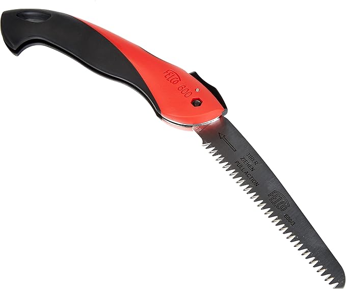FELCO No. 600 Folding Saw, Red, Blade 16cm