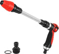 Hose Nozzle, High Pressure Hose Nozzle, Dual Spray Modes Jet & Fan, Power Washer Compatible High Pressure Cleaning,Multi-Use Sprayer For Garden，Home