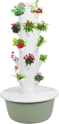 Hydroponics Growing System, Plant Indoor Tower with Pump System, Plants Germination Kit, Vertical Hydroponic System for Gardening Lover (No Seed),5 Layer