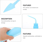 FRCOLOR Garden Tool Set for Succulent and Pot Planting, 5pcs Crystal Blue Gardening Accessories with Shovel and Watering Pot for Indoor and Outdoor Yard Care