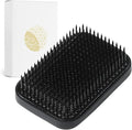 Wazakura Japanese Black Ikebana Kenzan Flower Holder Rectangular Square, Made in Japan Floral Arranging Pin Frog Tool - (3.2 in (83mm), Black