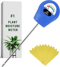 GROWIT Soil Water Monitor for Plants - Soil Moisture Meter | Hydrometer for Plants | Plant Moisture Meter Houseplants | Water Tester for Plants | Farming Indoor and Outdoor Plants-Blue