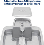 PetSafe Oasys 2 Gallon Pet Fountain for Dogs or Multiple Pets, Automatic Water Bowl Dispenser - Pump and Filter Included - Dishwasher Safe, Easy Clean Pet Dish - 2 Gallon/256 Oz
