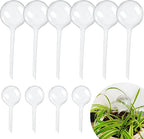 10 Pcs Plant Watering Cans,Plant Watering Globes,Plant Self-Watering Bulbs,Plastic Plant Automatic Water Devices for Indoor Outdoor Potter Plants