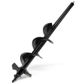SYITCUN Auger Drill Bit for Planting - 4"X24" Heavy-Duty Auger Post Hole Digger for Fence- 1/2" Hex Drive Drill