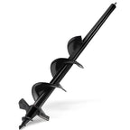 SYITCUN Auger Drill Bit for Planting - 4"X24" Heavy-Duty Auger Post Hole Digger for Fence- 1/2" Hex Drive Drill