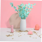PRETYZOOM 1set Beautiful Silk Orchid Bouquet Vase Decorative Artificial Flowers for Home and Party Decoration for Living Room Bedroom Office