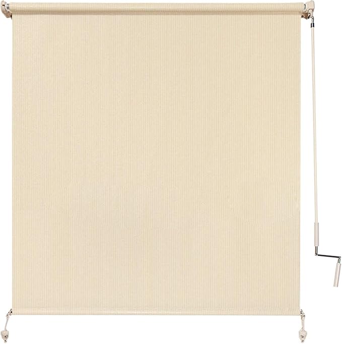 Coolaroo Outdoor Cordless Sun Blocking Roller Shade