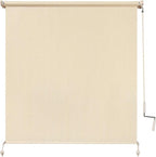 Coolaroo Outdoor Cordless Sun Blocking Roller Shade