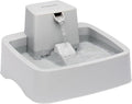 PetSafe Oasys 1 Gallon (128 Ounce) Pet Fountain - Cat or Small to Medium Breed Dog Water Fountain - Dishwasher Safe Filtered Water Dispenser with Flow Control - Filters Included - Easy to Clean