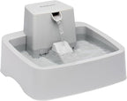 PetSafe Oasys 1 Gallon (128 Ounce) Pet Fountain - Cat or Small to Medium Breed Dog Water Fountain - Dishwasher Safe Filtered Water Dispenser with Flow Control - Filters Included - Easy to Clean