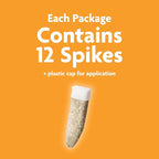 Miracle-Gro Fruit & Citrus Plant Food Spikes - 10-15-15 NPK Easy-To-Use Nutrition for Fruit and Citrus Trees, Plant Fertilizer, 12 Spikes, 3 lb.