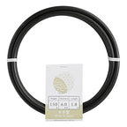 Wazakura 150 gr Black Anodized Aluminum Bonsai Training Wire Made in Japan (6 mm, Black)