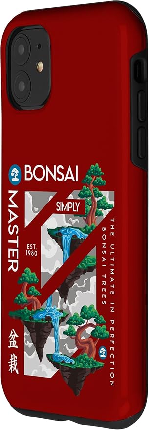 iPhone 11 Zen Bonsai Tree Niwaki Japanese Garden Art Botanists Case