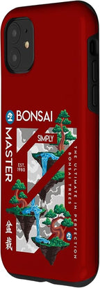 iPhone 11 Zen Bonsai Tree Niwaki Japanese Garden Art Botanists Case