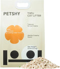 Tofu Cat Litter – Natural Plant-Based & Flushable Unscented Kitty Litter, Low Dust & Low Tracking, Superior Odor Control, Ideal for Multi-Cat Homes, Creamy Scented, 5.5 lb