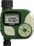 GMR Sprinkler Timer, Water Timer for Garden Hose, Hose Timers for Watering, Irrigation System with 3 Programs/Rain Delay/Manual/Auto Watering System, 1 Outlet