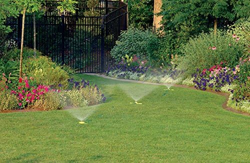 Orbit 58092N Port-A-Rain Hose Watering Sprinkler System, Green