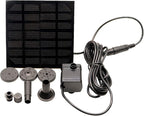 Hovico Solar Fountain - Panel Water Pump for Bird Bath Solar Panel Kit Outdoor Fountain for Outdoor Small Pond, Patio Garden and Fish Tank