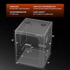 Spider Farmer 5x5 Grow Tent 2025 New, 60"x60"x80",1680D Thicken Mylar Canvas, with Hook for Controller and Power Strip, Enlarged View Window for Indoor Hydroponic Growing for SF7000, SE7000, G7000
