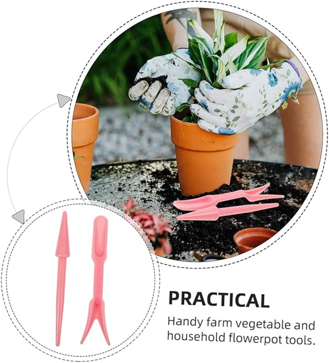 Garden Planting Tools Set 12pcs Succulent Transplanting Accessories for Indoor and Outdoor Gardening Includes Flower Care Tools and