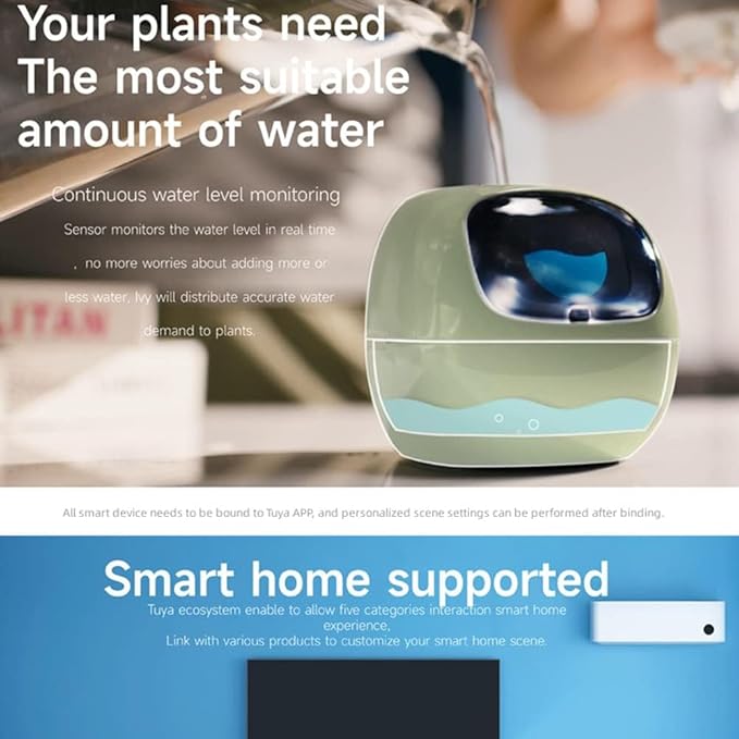 Smart Flowerpots,Smart Pet Planter,Ai Planter,Intelligent Flowerpots,Multiple Expressions,7 Smart Sensors, And Ai Chips Make Raising Plants Easy And Fun For Living Room,Desk,Plant-free (Purple)