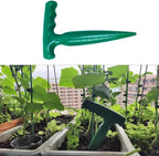3 Pack Hand Dibber with 4 Inch Measuring Scale Small Plastic Seed Dibber Bulb Planter Tool Seed Planter Herb Seeds Planting Dibbers for Seedlings Vegetable Seeds Garden Kit Tulip Flower Bulbs