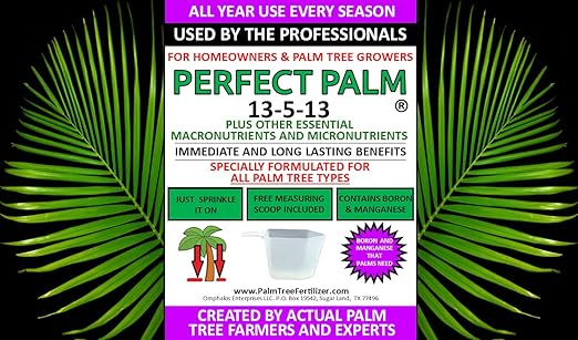 40 LB. Perfect Palm ® - Dual Action Palm Tree Fertilizer with Free Measuring Scoop