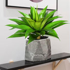 22' Artificial Plant,Artificial Agave Plants,Faux Plants for Outdoors,Artificial Plant Outdoor,Large Uv Resistant Fake Agave Planters for Indoor and Outdoor Decorating (1PCS)