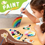 PLANTMEW Paint & Plant Flower Growing Kit for Kids - Fun Kids Gardening Set - Unique Birthday, Crafts & Arts, Gardening Gifts for Girls & Boys, Ages 5, 6, 7, 8-12 Years Old, Easter Gifts for Girls