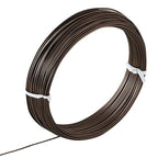 Wazakura Japanese Bonsai Training Wire, Brown Anodized Coating Aluminum Made in Japan 150g (Brown, 1.5mm)