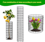 UNIFAMILY 15 Pcs Plant Protectors from Animals, 5 Packs Metal Plant Cage to Keep Animals Out, 16x 12 in Plant Protector from Rabbits, Chicken Wire Cages for Vegetables from Rabbits Squirrels Chickens