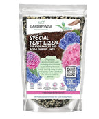 GARDENWISE Slow Release Hydrangea Fertilizer with Iron & Sulfur – Indoor & Outdoor Soil Acidifier for Miracle Growth (1/2 qt)