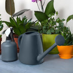 Plant Watering Can - Plastic Indoor and Outdoor - 1/2 Gallon - Grey