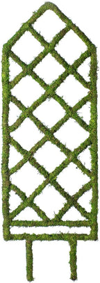Ashland 31.5" Moss Diamond Plant Trellis, Spring Floral for Crafting and Home Decor