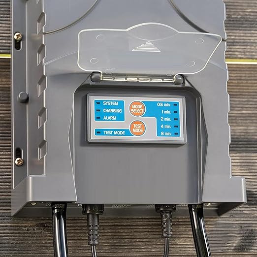 AEO Solar-Powered Automatic Watering Drip Irrigation System, 50 Drippers, 155 ft for Balcony Greenhouse Raised Garden Bed