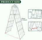 Cucumber Trellis for Raised Garden Bed, Easy-to-Assemble Sturdy Metal Garden Trellis for Climbing Plants – Outdoor Plant Support for Cucumbers, Beans, Zucchini, Tomatoes, Pumpkins & More!