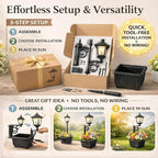 2-in-1 Solar Post Light with Planter for Real Or Fake Flowers, 2026 New Solar Lamp Post - Wall Mount Or Freestanding, 3000K Solar Lamps Outdoor Waterproof, for Lawn, Patio, Front/Back Door