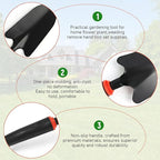 FR Ergonomic Garden Trowel – Heavy-Duty Stainless Steel Hand Shovel for Digging, Weeding & Transplanting (Comfort Grip)