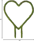 SuperMoss (22242) Heart Plant Trellis, 16" x 13"